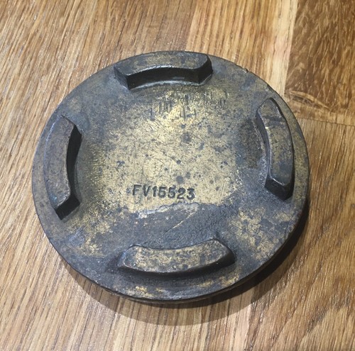 Brass fuel cap - brass,