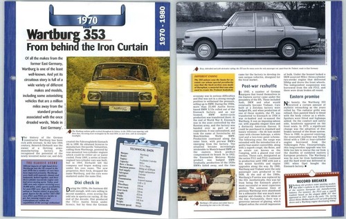 Wartburg 353 1970 - 353, a