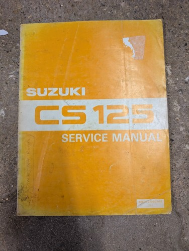 Suzuki cs125 workshop service - cs125,