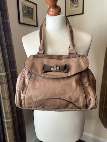 Mimco lether mink - lether, handbag