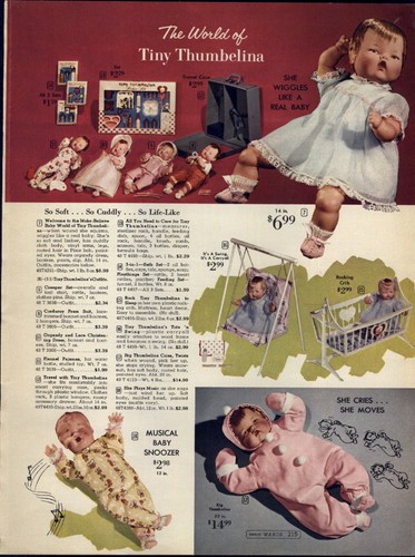 1964 paper color - color, thumbelina