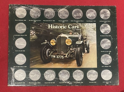 1970s historic cars coin - 1970s,