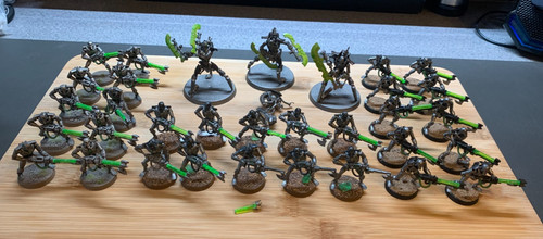 Warhammer 40k necron army - warhammer,