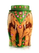 WILLIAMSON TEA ELEPHANT CADDY 20 EARL GREY TEA BAGS  SUMMER BLOOM