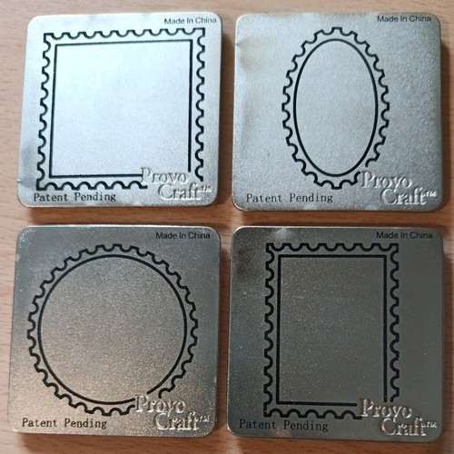 Cuttlebug stamps 2 die - stamps, 2"