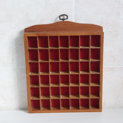 Vintage wooden rectangle - wooden,