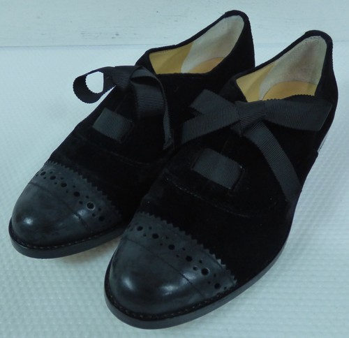Kate spade black velvet - kate, brogue
