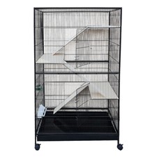 LARGE 4 Levels Tall Rat Ferret Chinchilla Squirrel Cage Rodent Hutch S247