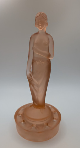 Art deco glass lady - deco,