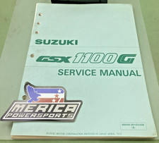 GENUINE SUZUKI 99500-39103-03E GSX1100G SERVICE MANUAL 1991