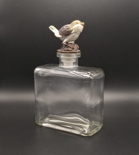 Vintage perfume bottle glass - vintage,