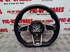 Audi TT S LIne Mk3 2014-2023 Flat Bottom Leather Steering Wheel 8S0419091F  