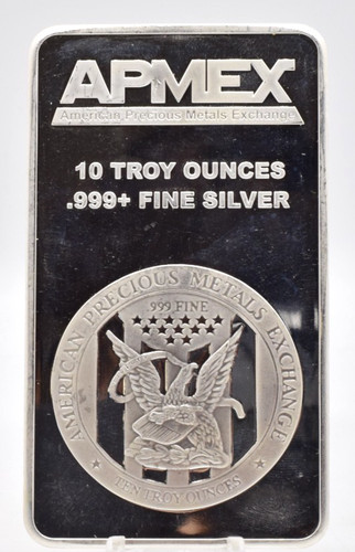 10oz 999 silver bar apmex - 10oz,