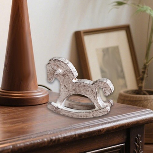 Wooden rocking horse table - wooden,