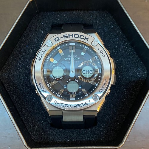 Casio shock steel gst w110 - casio, g-steel