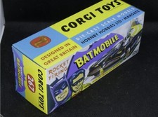 CORGI Batmobile 267 Gloss Black Model Club re-issue - MINT