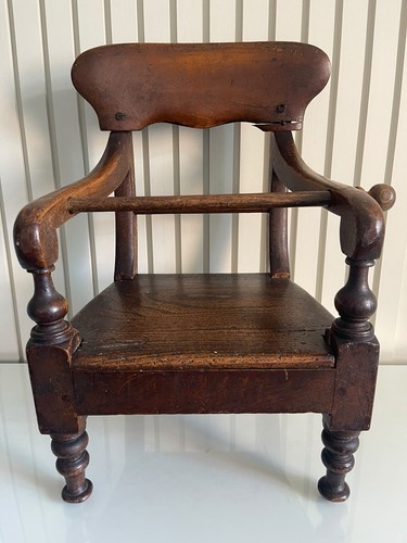 Antique wooden child - wooden, child’s
