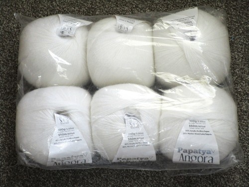 Papatya angora with merino - with,