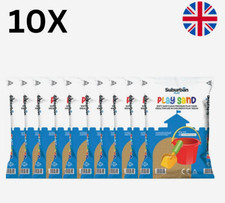 10 x Play Sand Safe Non-Toxic Sand Pit Filler - 20kg (200kg) - Free Delivery
