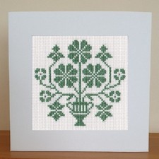 Cross Stitch Card Kit - Quaker