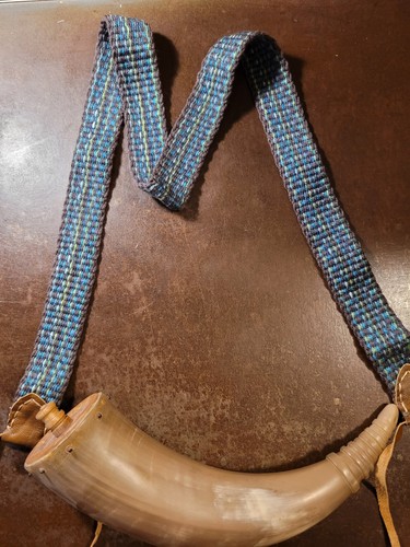 Inkle loom woven - loom, powderhorn
