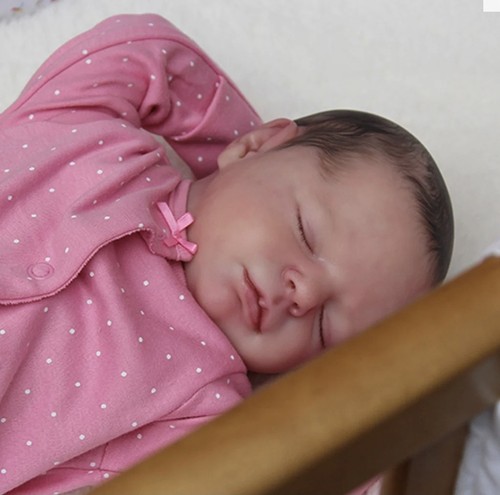 Realborn macey sleeping 18 - macey, (18"