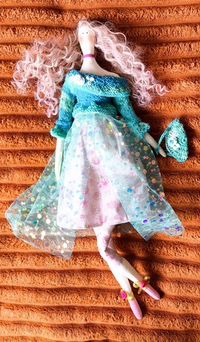Handmade tilda style sea - tilda, doll