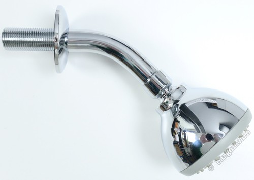 Chrome fixed shower head wall - fixed,