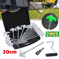 18x 20cm Camping Rock Pegs