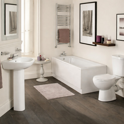 Modern bathroom suite bath - bathroom,