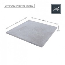 Dove Grey Limestone 600x600