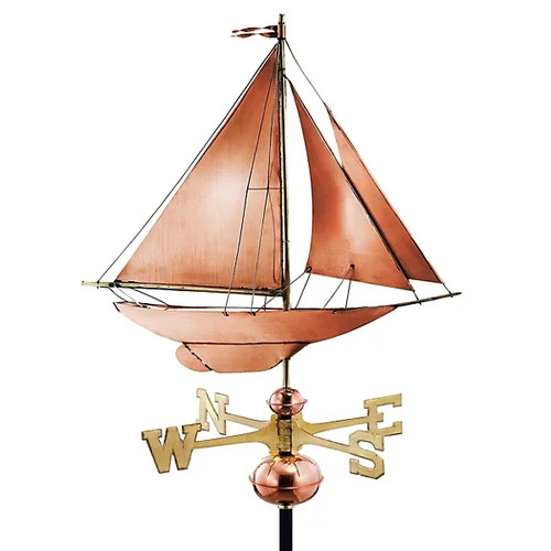 Large racing sloop copper - large,