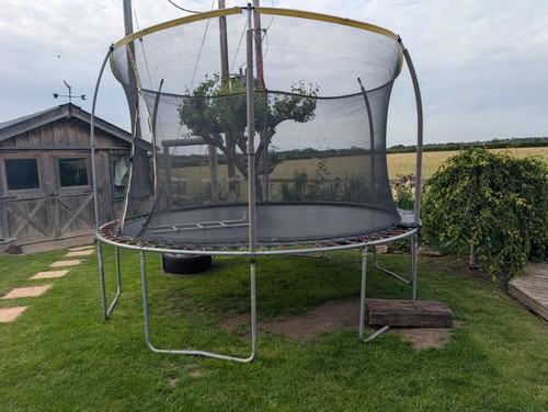 12ft outdoor trampoline safety - 12ft,