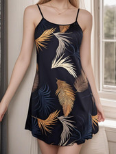 Women Sexy Satin Chemise