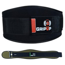 GripUp Powerlifting AutoLock 6.5” Padded Support Bodybuilding Weightlifting Belt