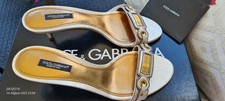 Dolce & Gabbana Shoes Size 3 Beautiful Gold Leather