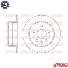 2x BRAKE DISC 6532.00 FOR