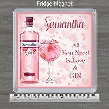 Personalised Pink Gin Birthday