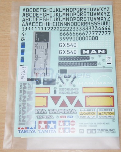Tamiya 56329 man - tgx, 18.540