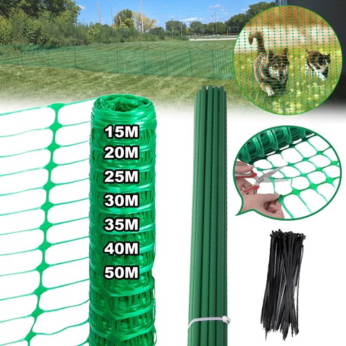 Garden fence plastic barrier - plastic,