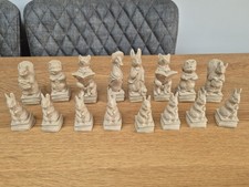 Beatrix Potter The World Of Peter Rabbit Chess Pieces Set Complete (No Board)