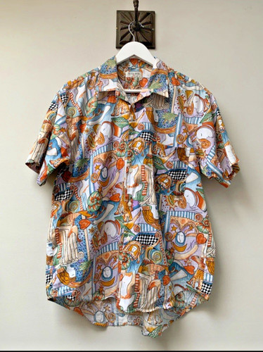 Vintage crazy pattern men - vintage, men's