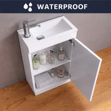 400mm Cloakroom Vanity Unit