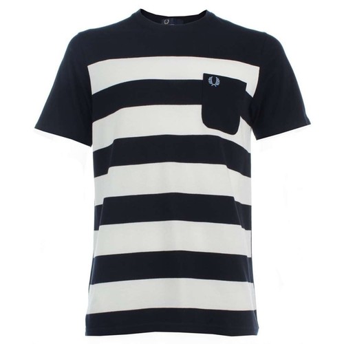 Men fred perry pique - men's, striped