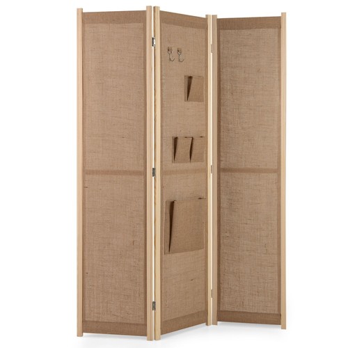 Costway panel faux linen - costway,