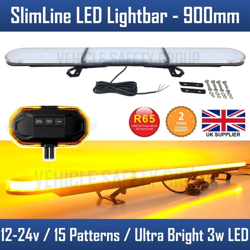 Amber flashing beacon bar led - flashing,