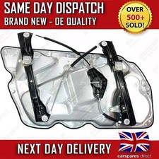 VW PASSAT B6 2005-2011 FRONT RIGHT DRIVER WINDOW REGULATOR & PANEL