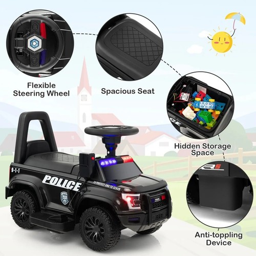 Kids electric ride police - kids, on