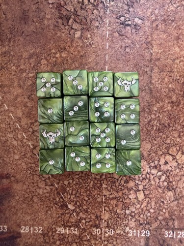 Warhammer 40k ork - 40k, dice