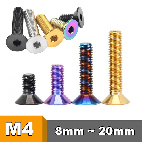 Bike titanium countersunk - titanium,